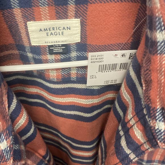 Men’s Large American Eagle Shirt- New - Picture 2 of 3